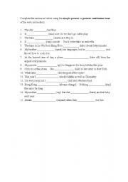 Simple Fill in the Blank Worksheets Image