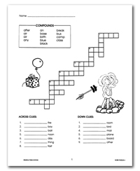Crossword Puzzle Contraction Worksheet