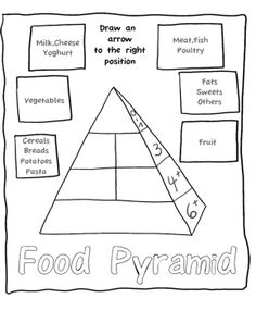 Food Pyramid Worksheets Free Image