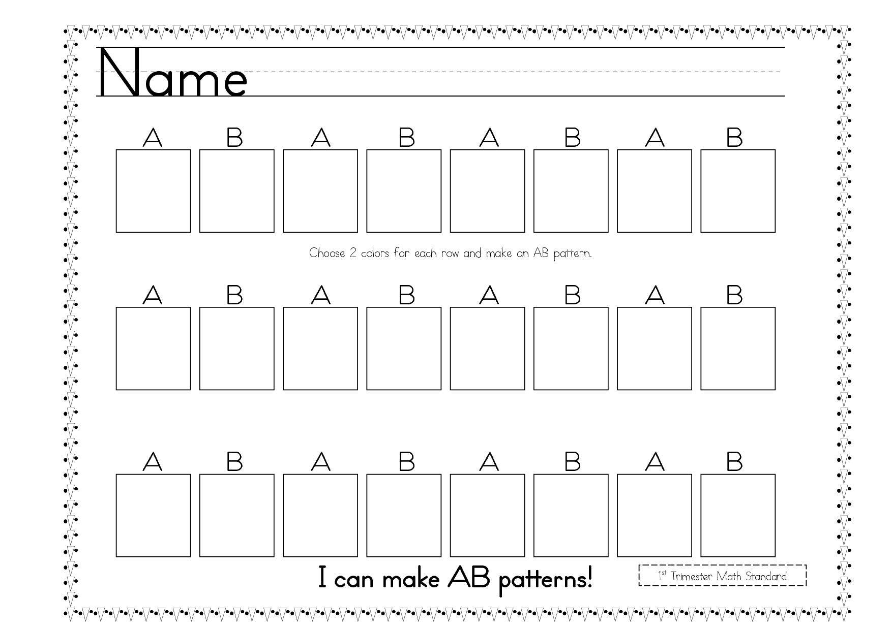 Free Color Cut And Paste Worksheets For Kindergarten