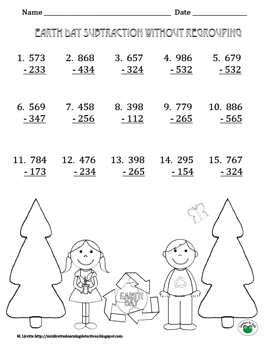 Triple-Digit Subtraction with Regrouping Image