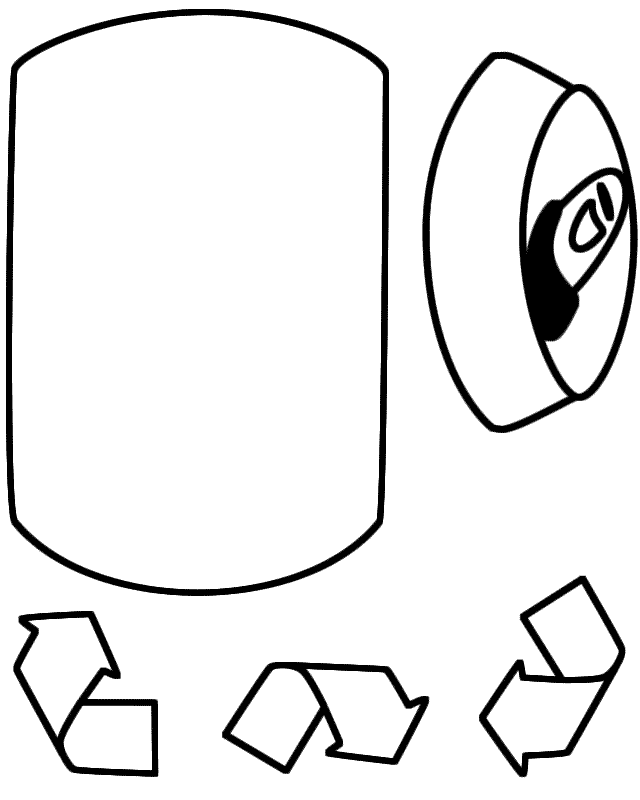 Black and White Earth Template