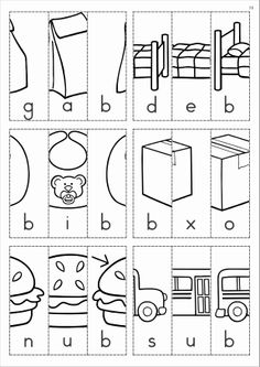 Cut and Paste Letter Worksheets Image