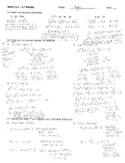 Kuta Software Infinite Algebra 1 Answers Key Image