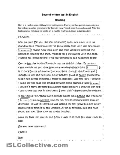 Reading Comprehension Worksheets High School Image