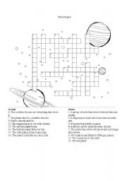 Solar System Worksheets Word Search Answers Image