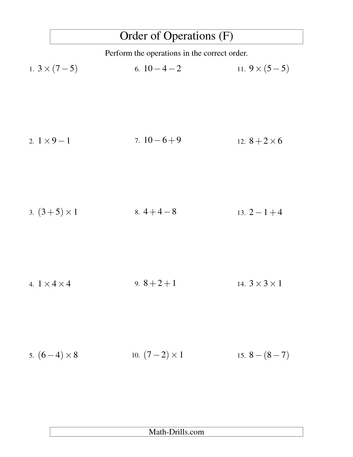 Adding and Subtracting Integers Worksheet Image