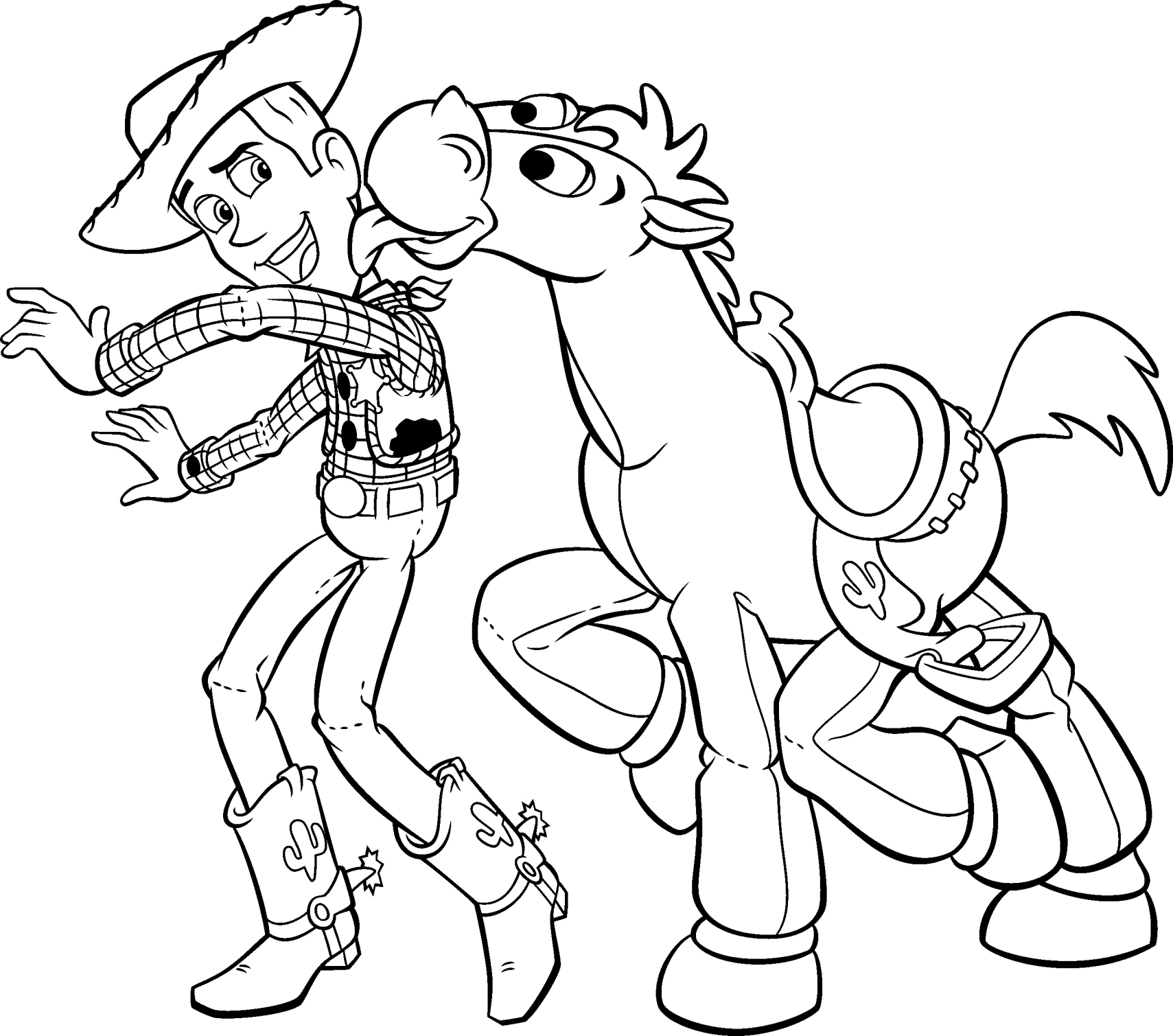 Disney Toy Story Coloring Pages Image
