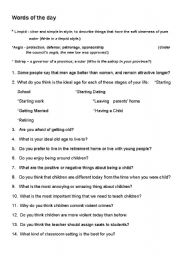 ESL Conversation Questions