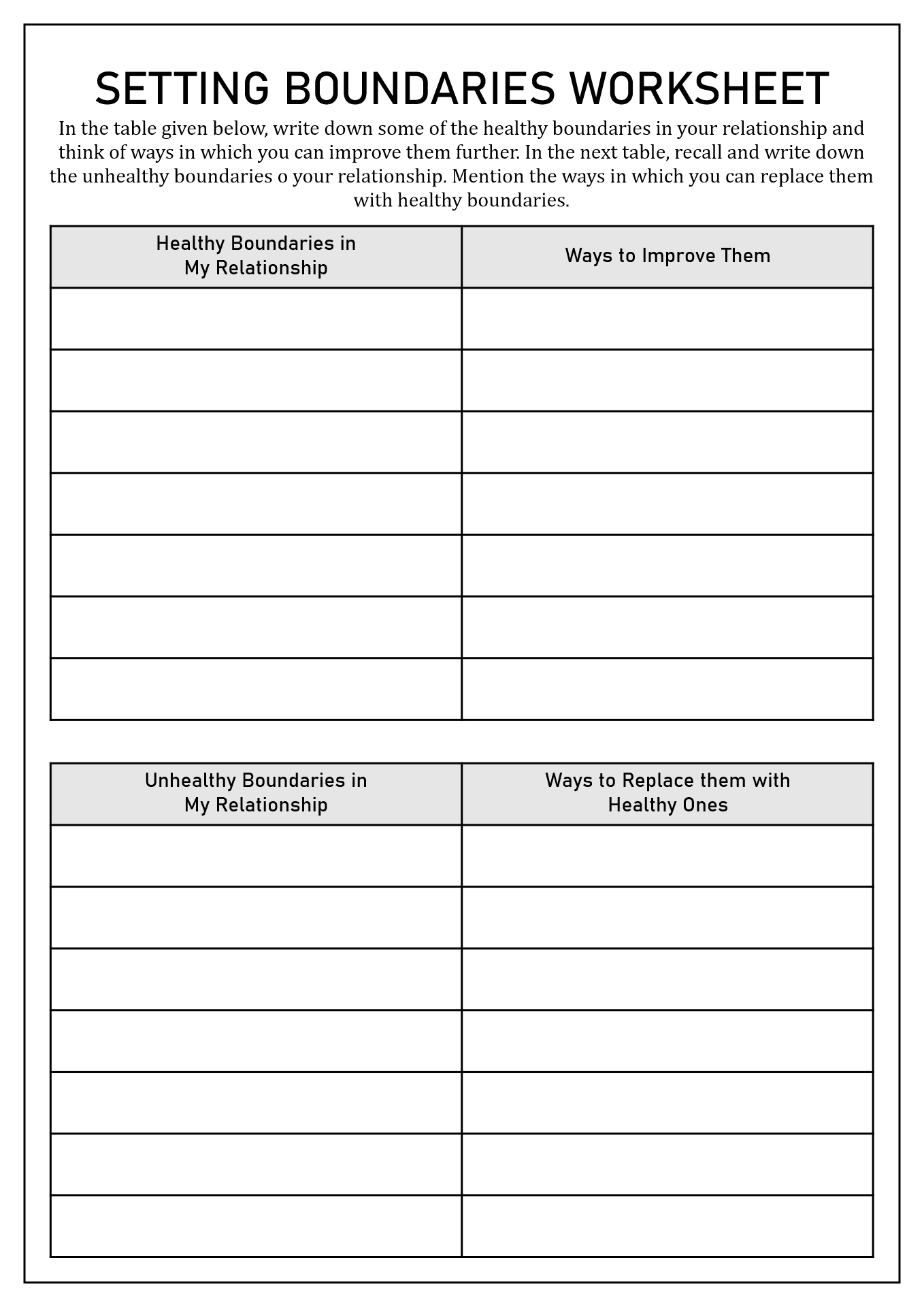 16 Personal Boundaries Worksheet pdf Free PDF At Worksheeto