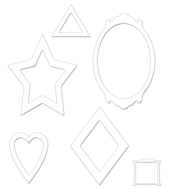 Shapes Coloring Pages Image
