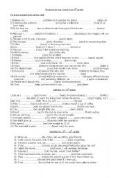 High School English Grammar Worksheets Image