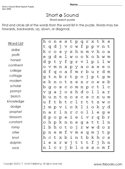 Long Word Search Puzzles Image
