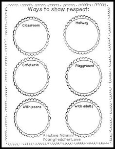 printable worksheets on respect