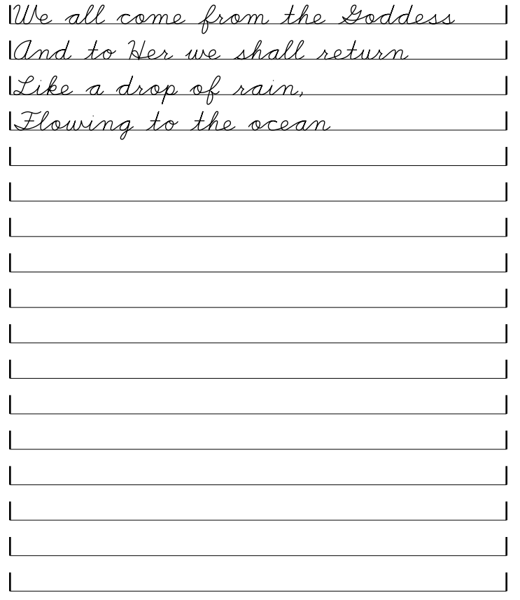 9 Create My Own Handwriting Worksheet /