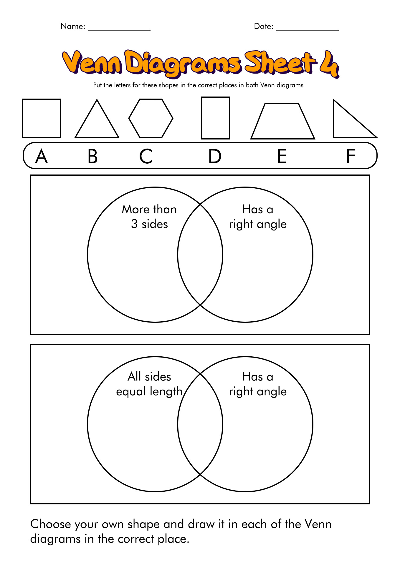 Math Diagram 5th Grade