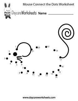 Free Connect the Dots Worksheets