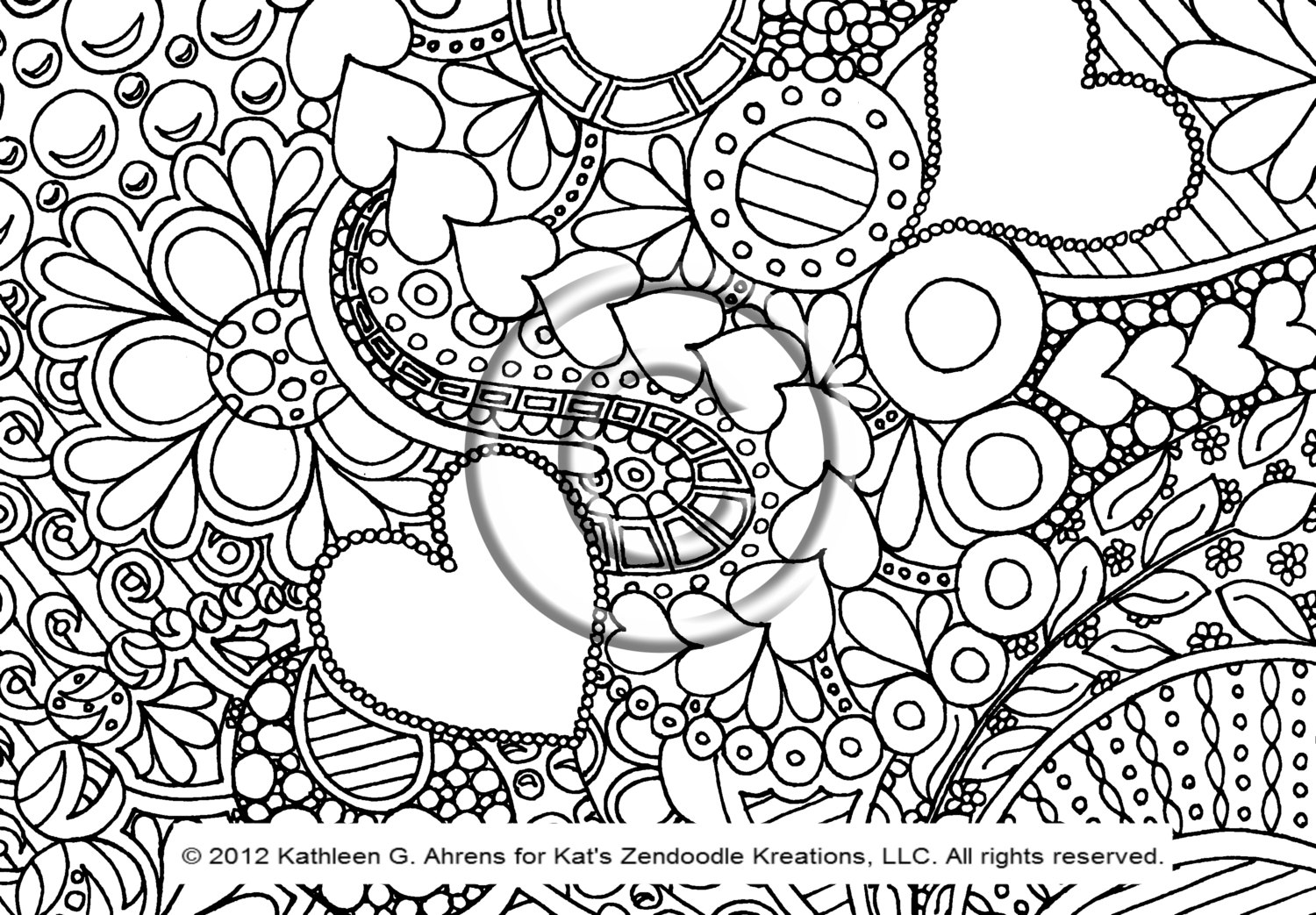 Printable Coloring Pages Designs Image
