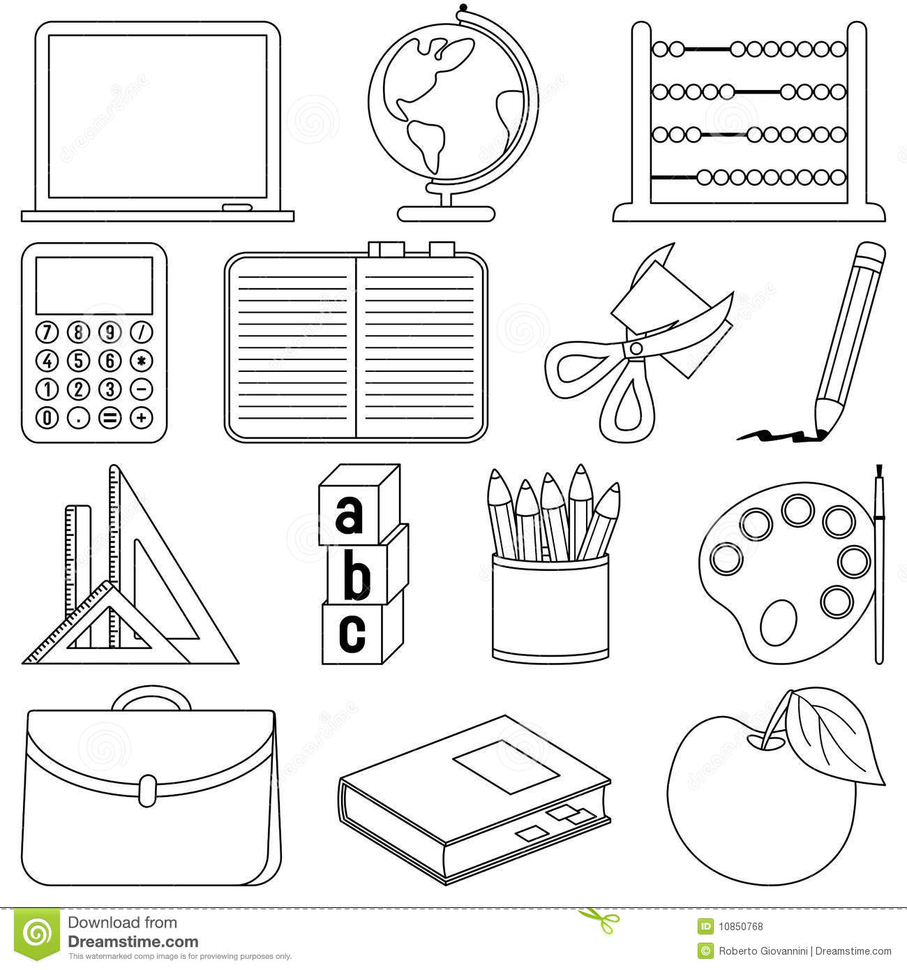 9-school-supplies-color-worksheets-worksheeto