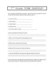 7th Grade Printable Worksheets