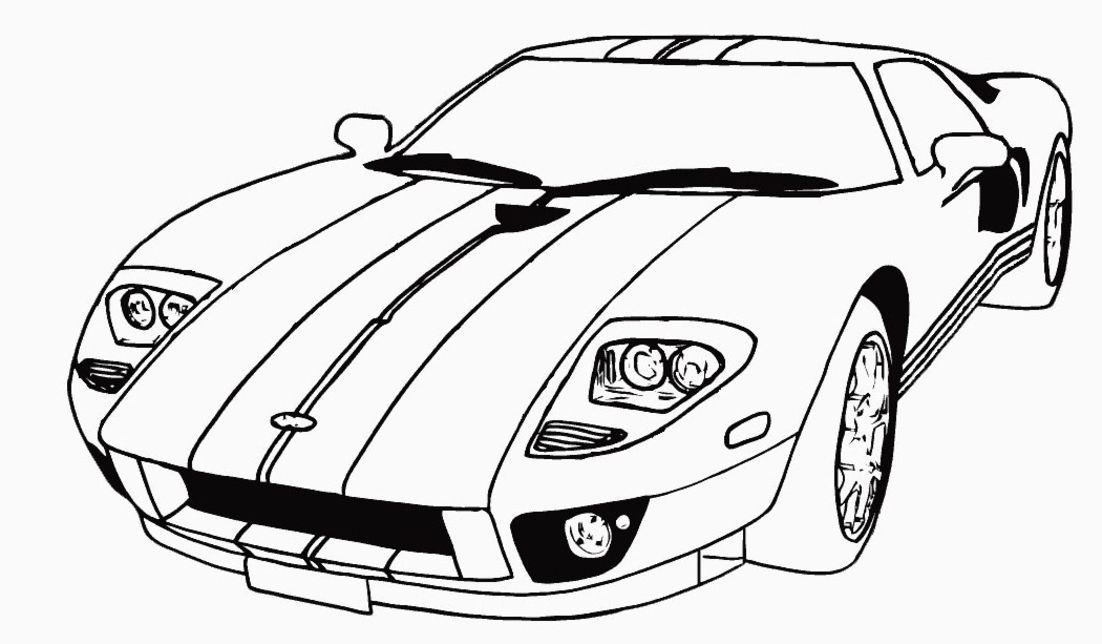 Cars Coloring Pages Print Image
