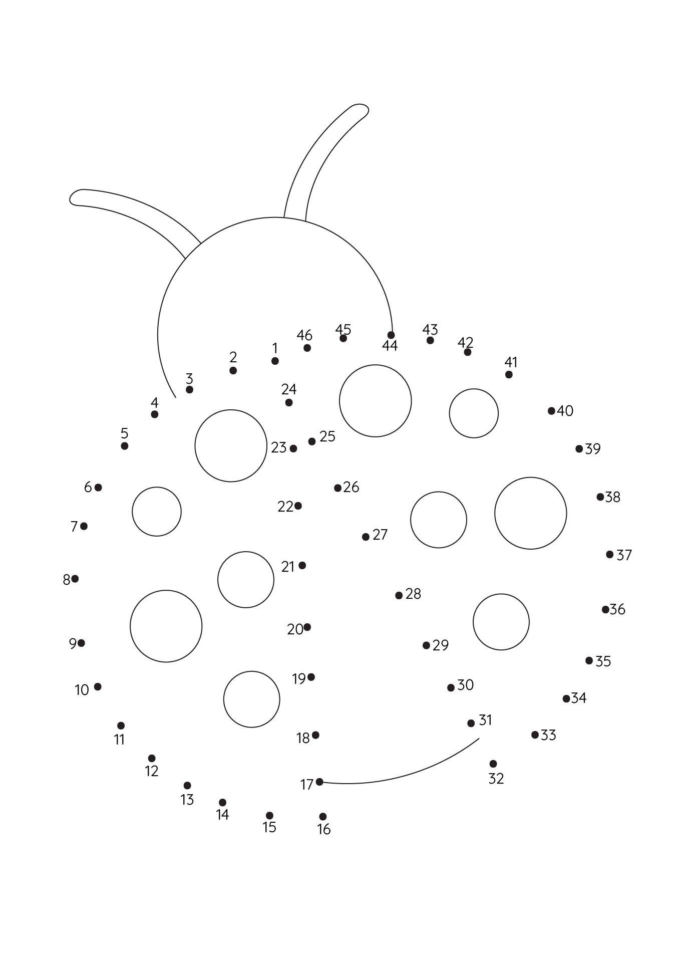 Ladybug Printable Worksheets Image