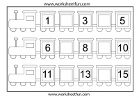 Preschool Missing Number Worksheets Image