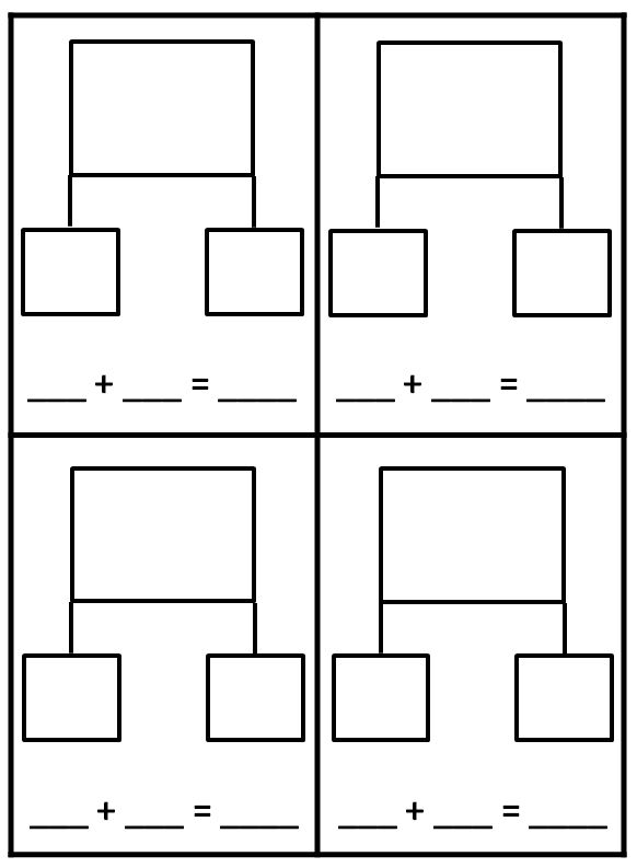 13 Blank Number Bond Worksheets /