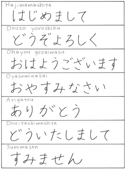 How Do You Write the Word Sorry in Japanese Image