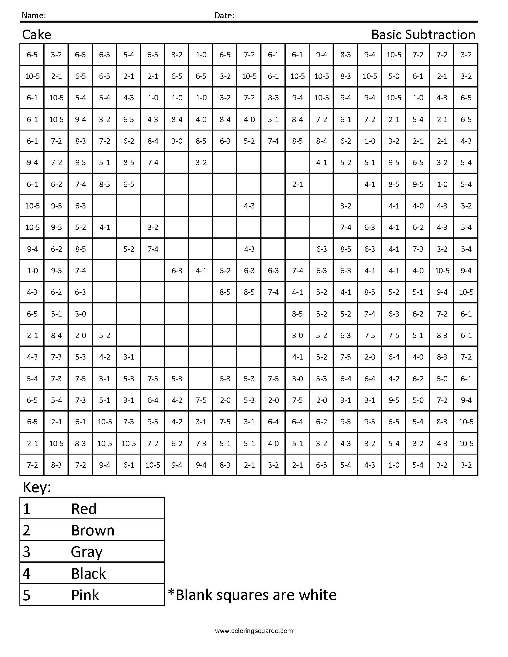 Minecraft Coloring Pages Math Multiplication Grid