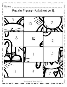 Pete the Cat First Grade Worksheets Image