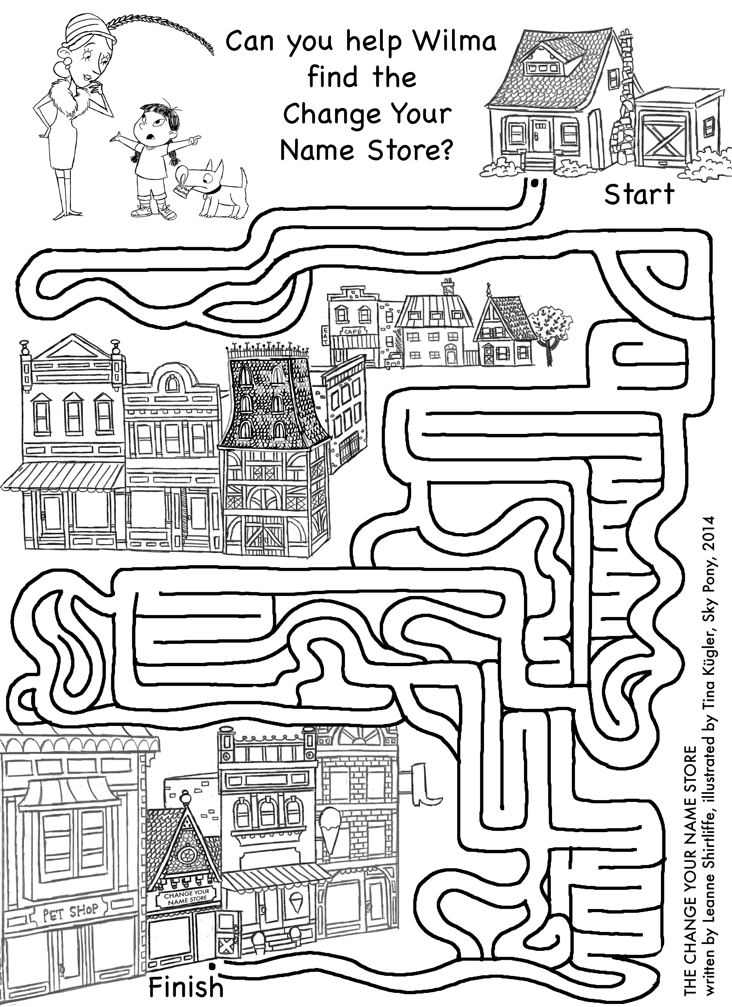Printable Maze Worksheets Image