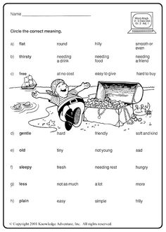 Vocabulary Practice Worksheets Image