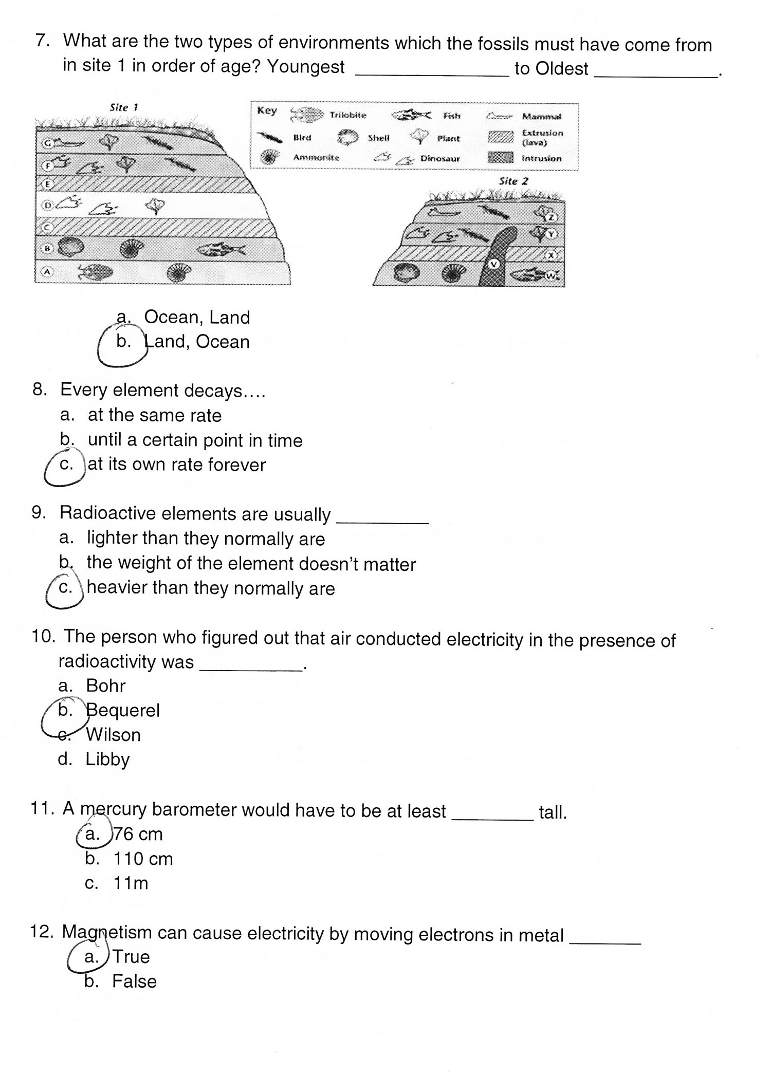 8th Grade Science Worksheets Image