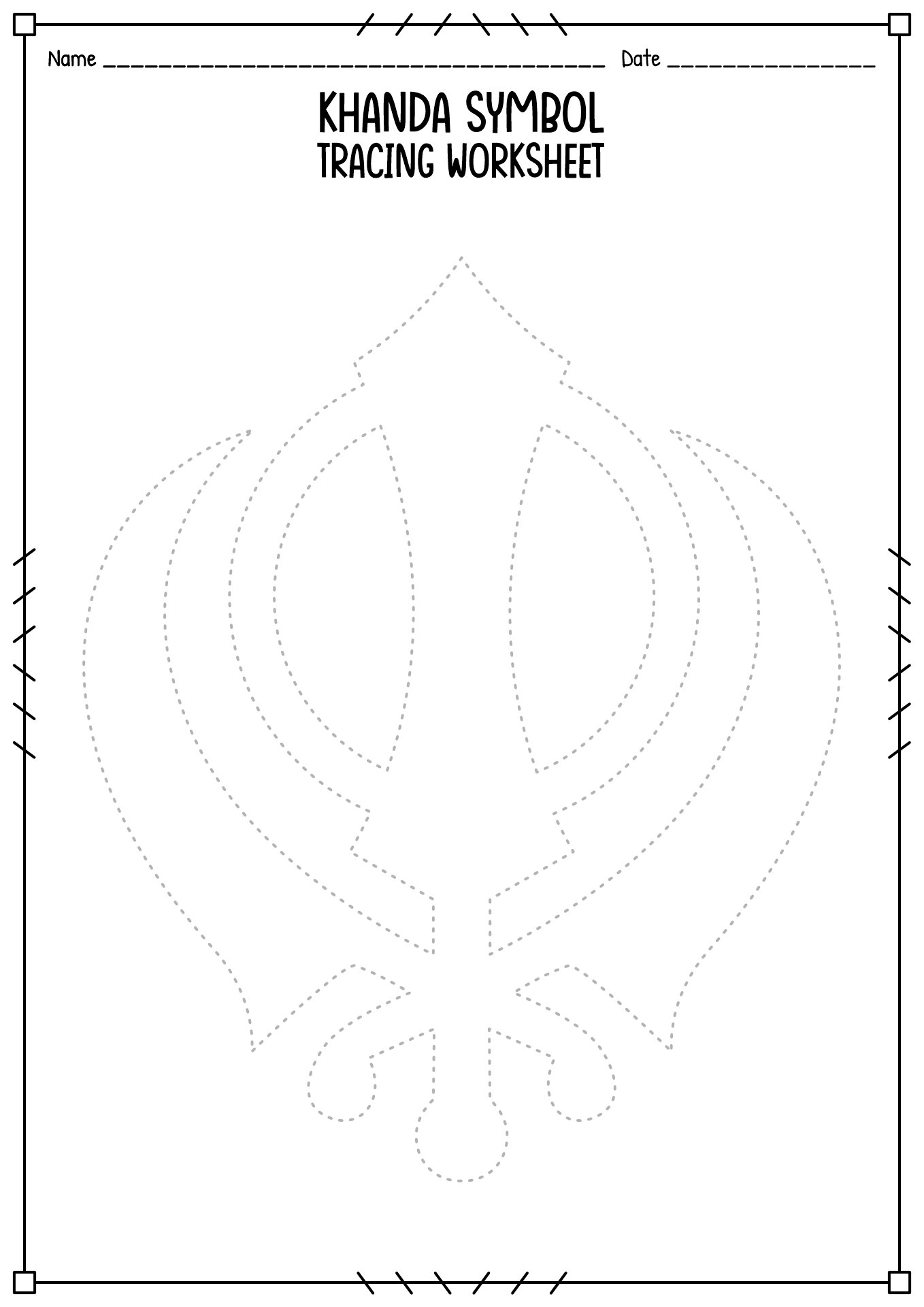 Khanda Symbol Image
