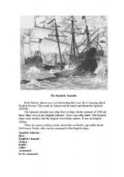 Spanish Armada Worksheets Image