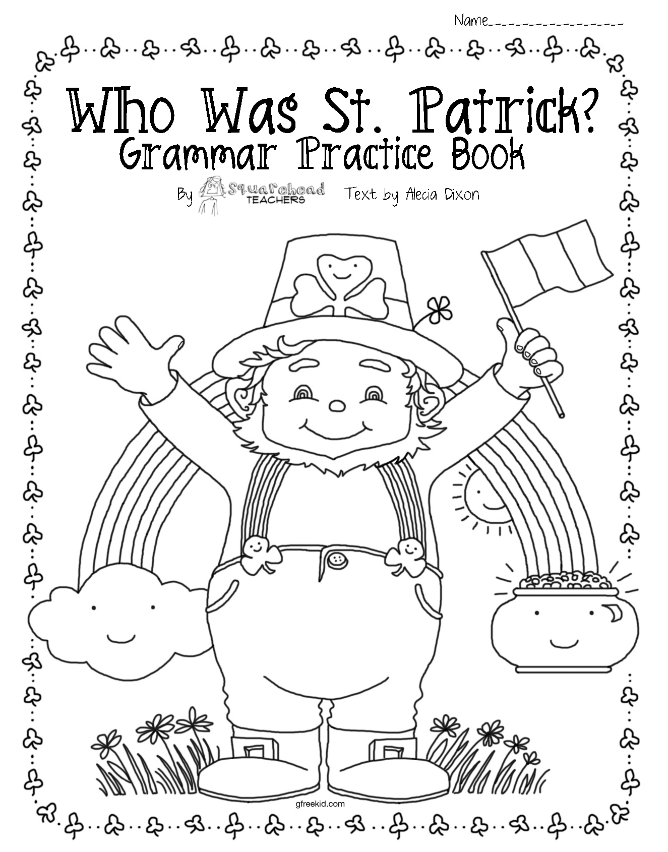 St. Patricks Day Grammar Worksheets Image