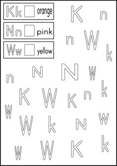 Alphabet Letter Recognition Worksheet Image