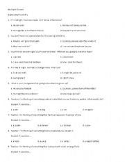 English Worksheets for Junior High School Image