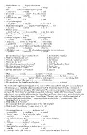 English Worksheets for Junior High School Image
