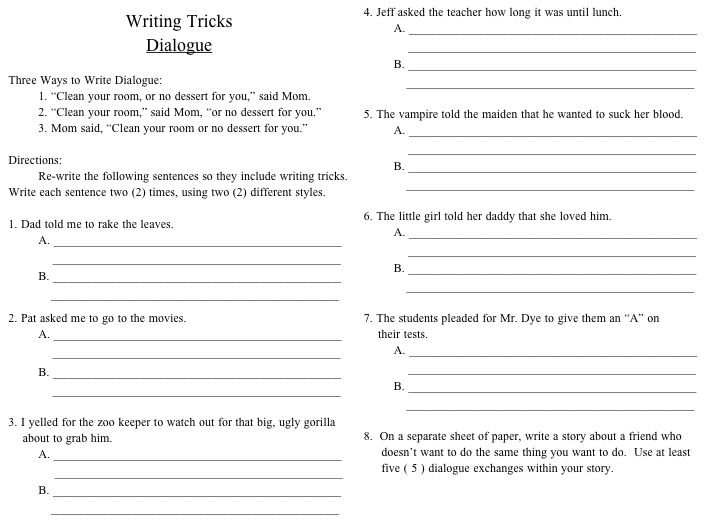 First Grade Sentence Structure Worksheets Image