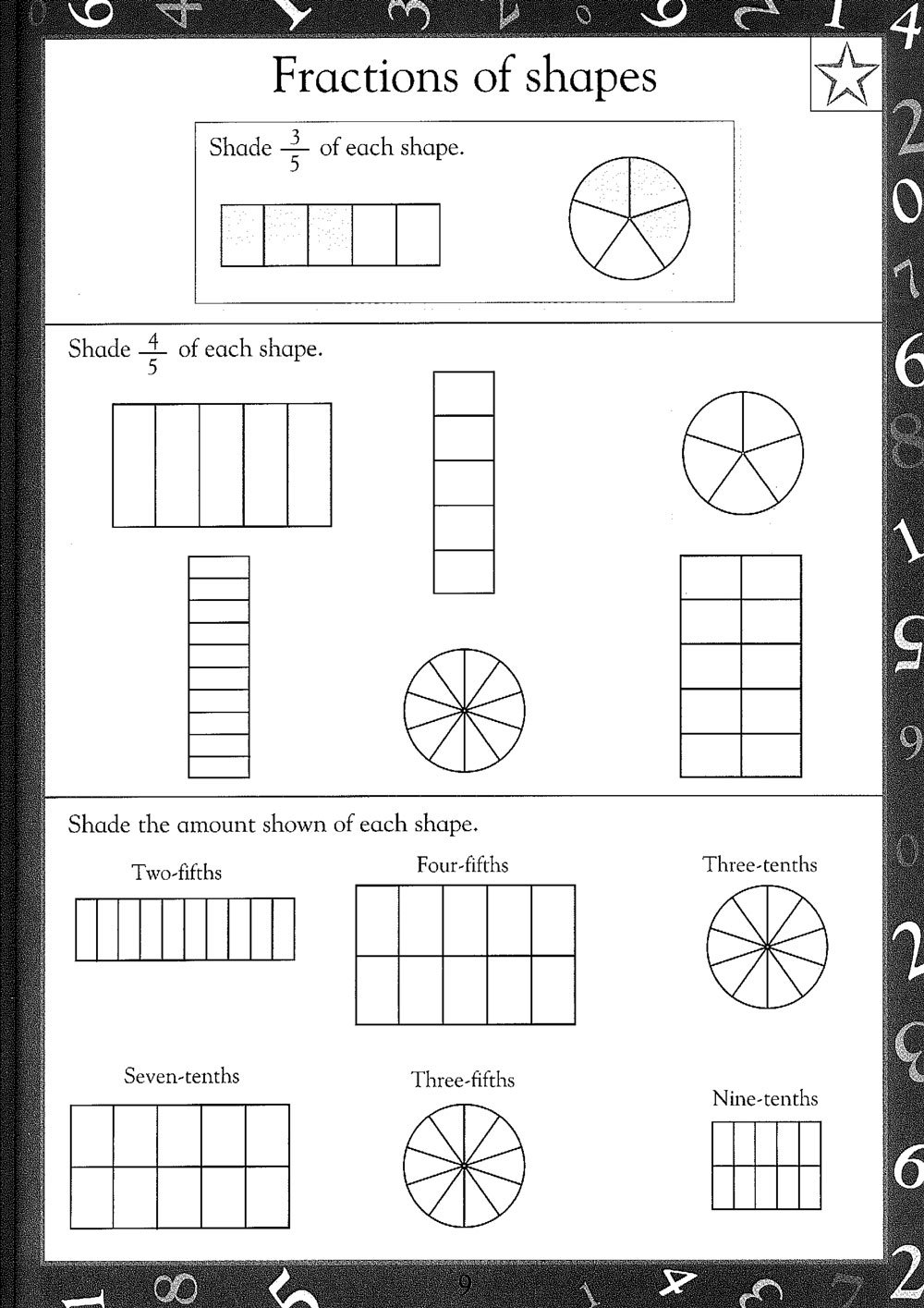 Free Printable Math Worksheets Fractions Image