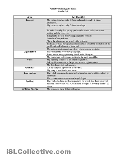 Junior High School Worksheets