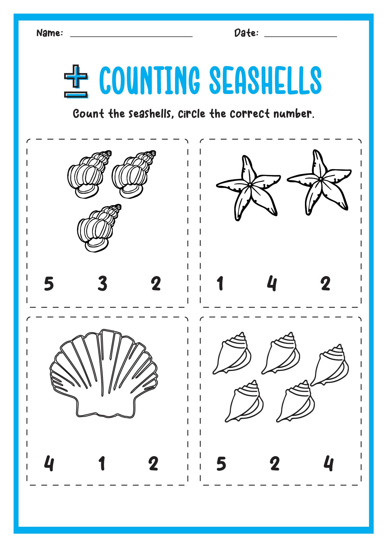 Preschool Summer Theme Worksheets Image