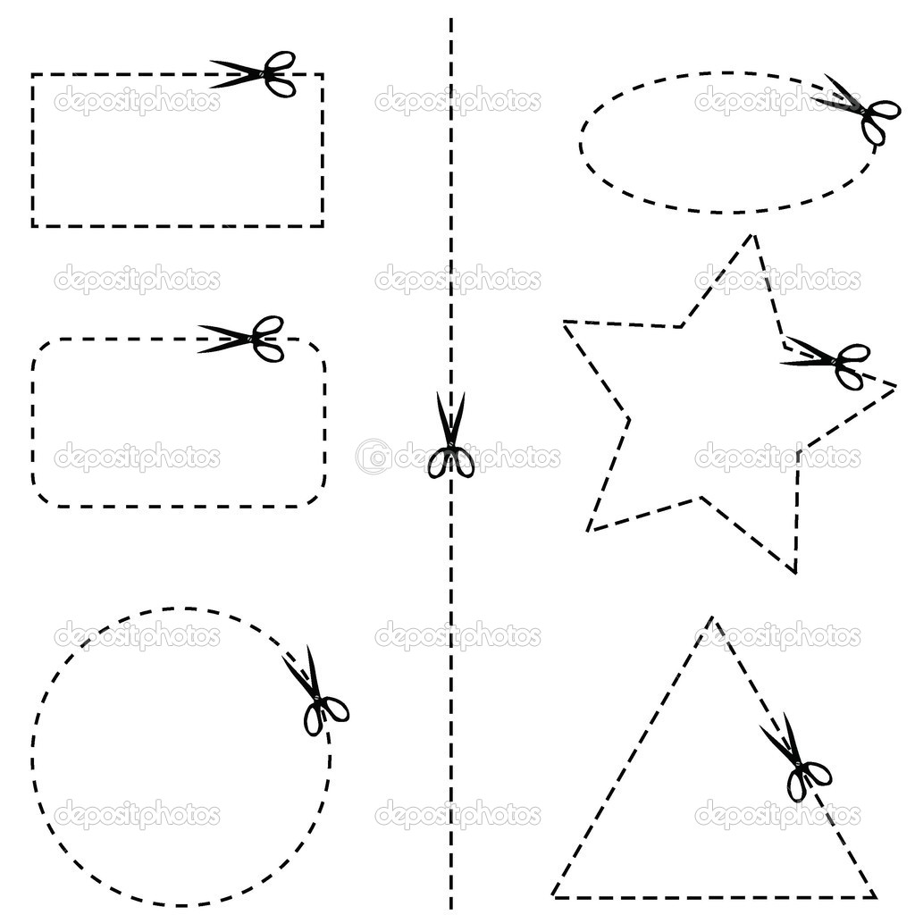 13 Practice Cutting Shapes Worksheet /