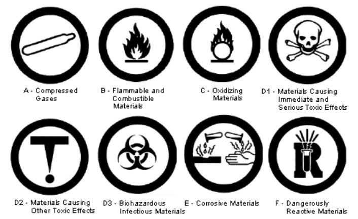 WHMIS Symbols Image