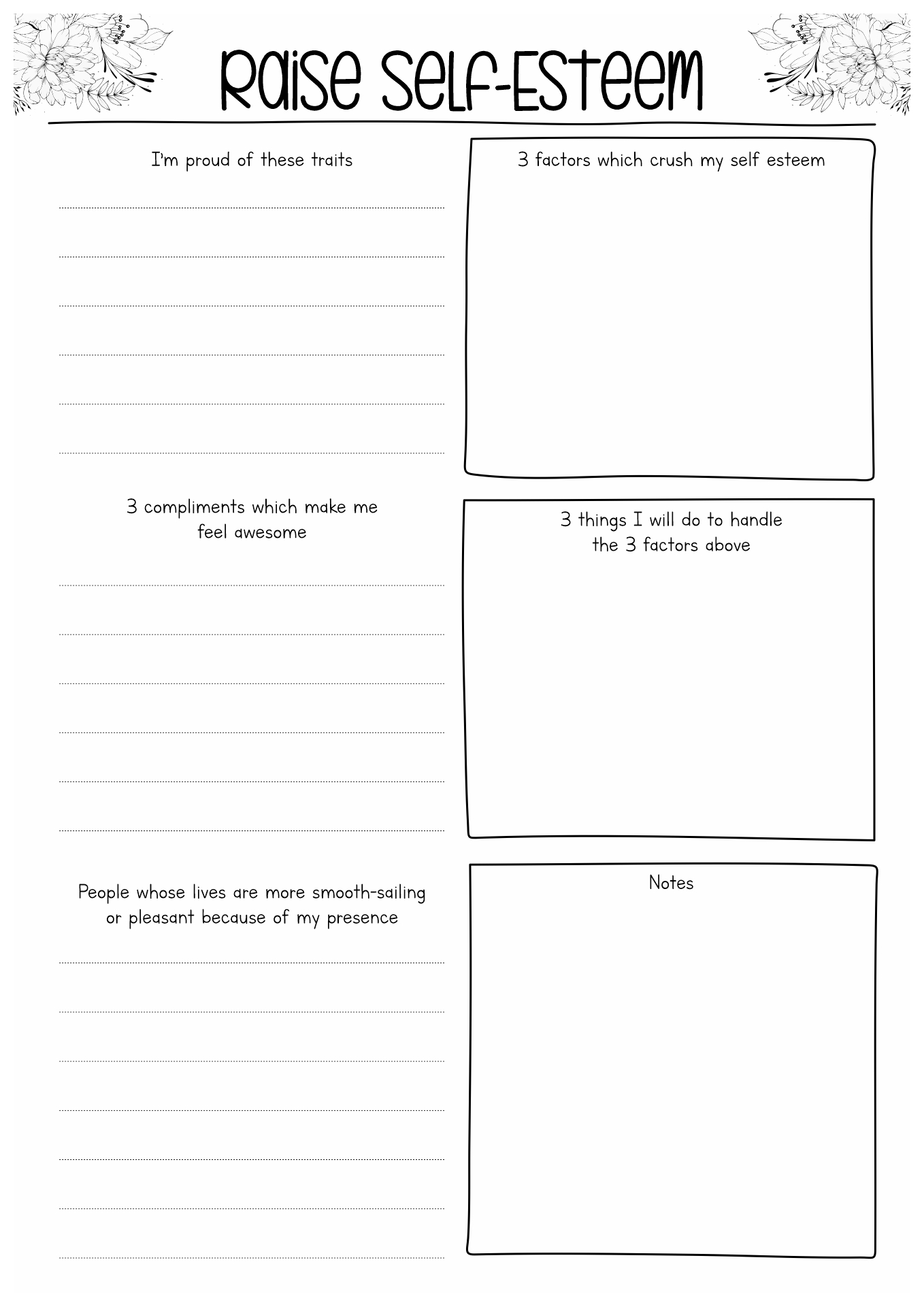 20 Self Motivation Worksheet Free PDF At Worksheeto
