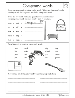 12 Best Images of 2nd Grade Compound Words Worksheets ...
