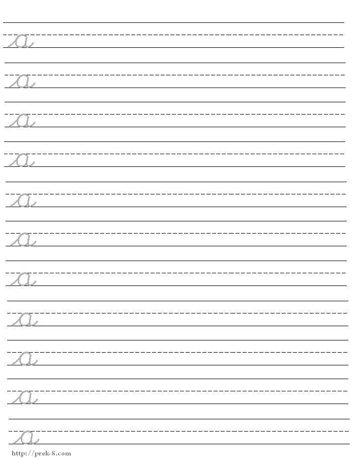 11 Best Images of Cursive Handwriting Worksheets For 3rd ...