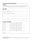 Adult ADHD Therapy Worksheet Image